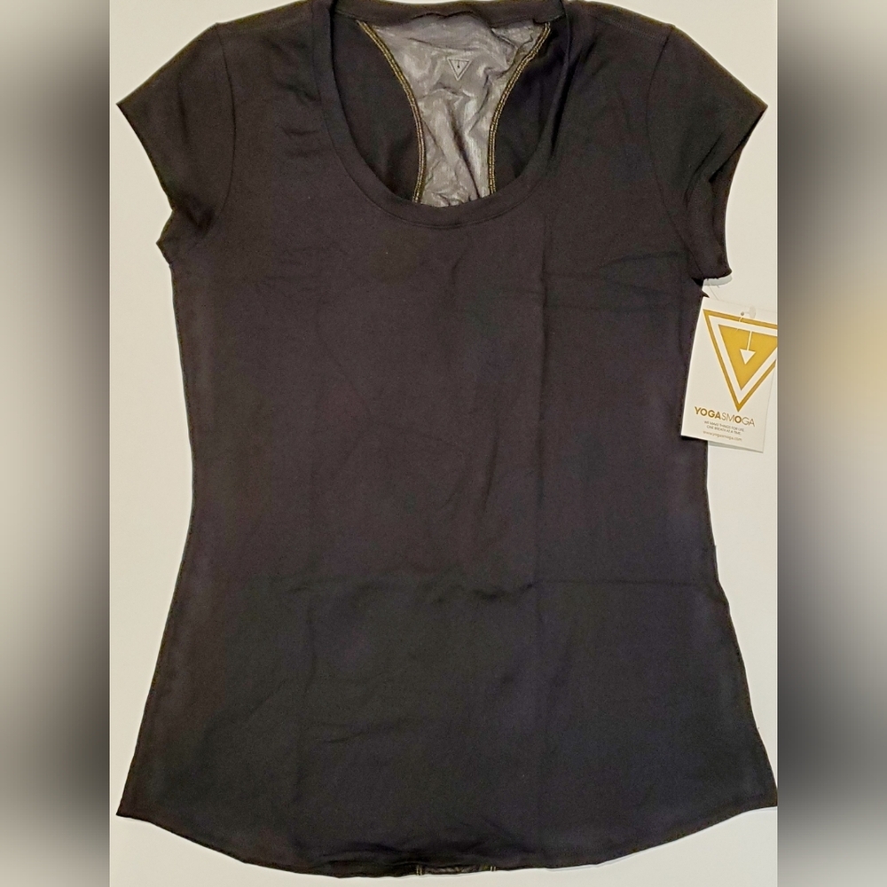 Yogasmoga Women's Vivacity Short Sleeve Tee Size 4